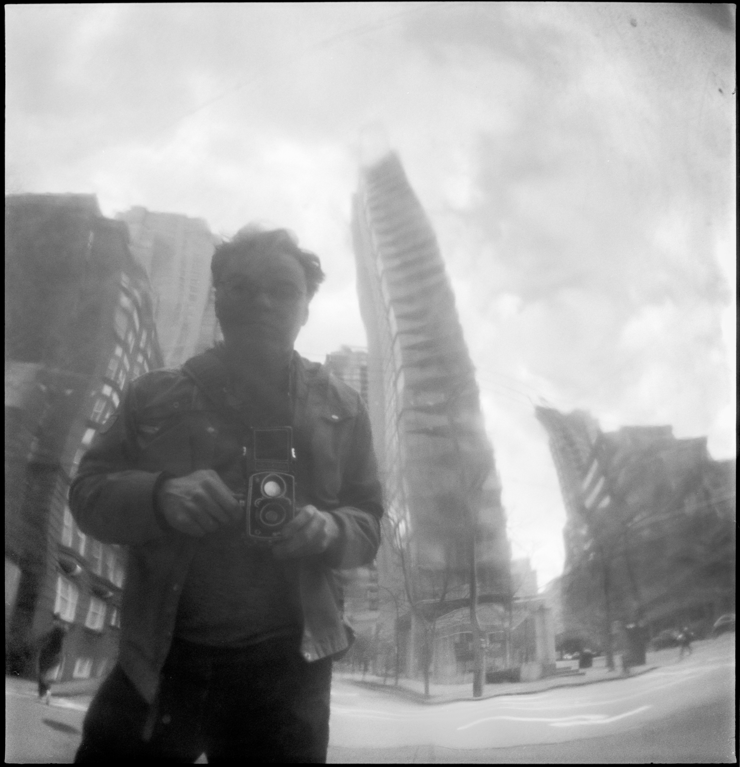 Kris with Rolleiflex